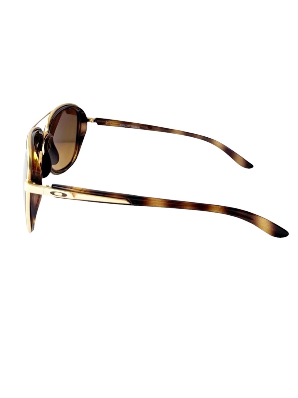 Oakley Split Time Brown tortoise Sunglasses w/ bronze polarized OO4129-0658 | 58 - Picture 6 of 16